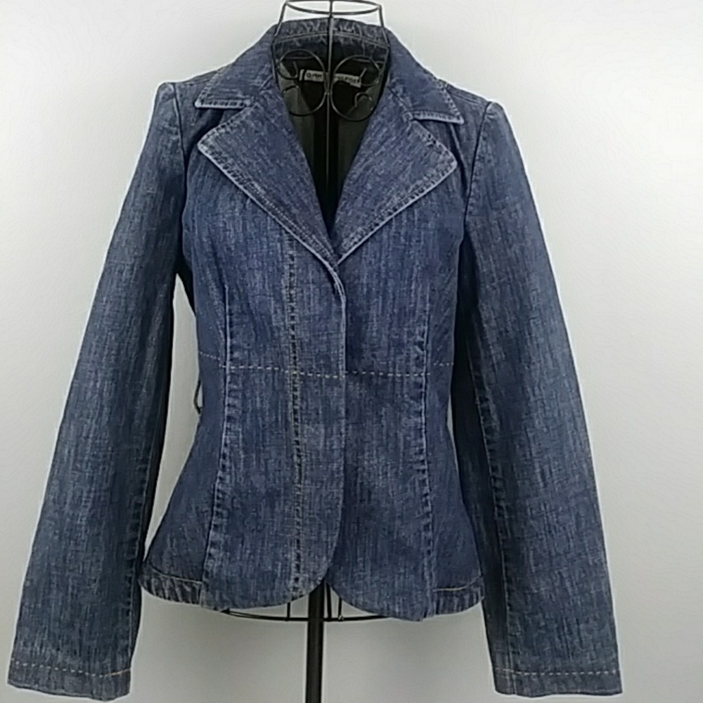 Tommy Hilfiger SZ SP denim jean tailored jacket